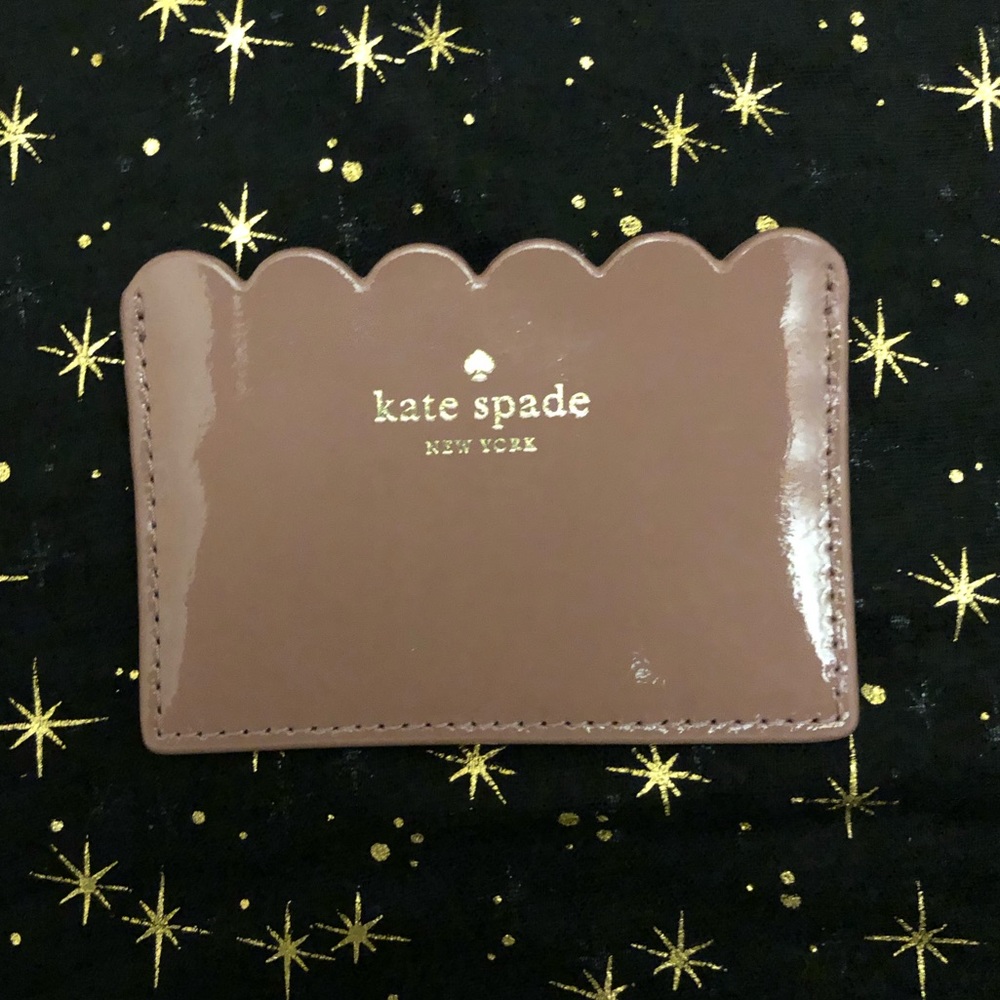 NWT Gorgeous Kate Spade ♠️ smoky purple card slot